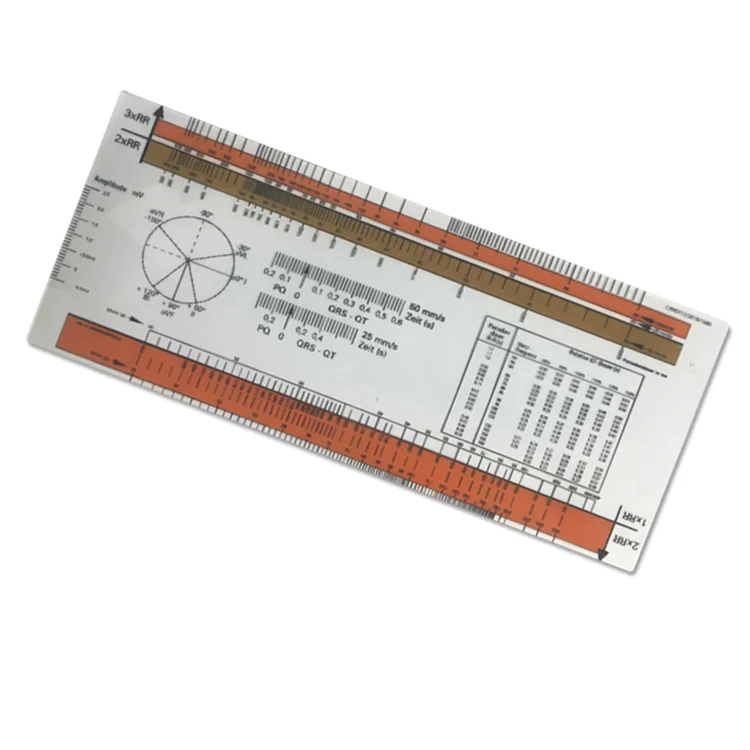 plastic ekg ecg printable scale ruler alibaba com