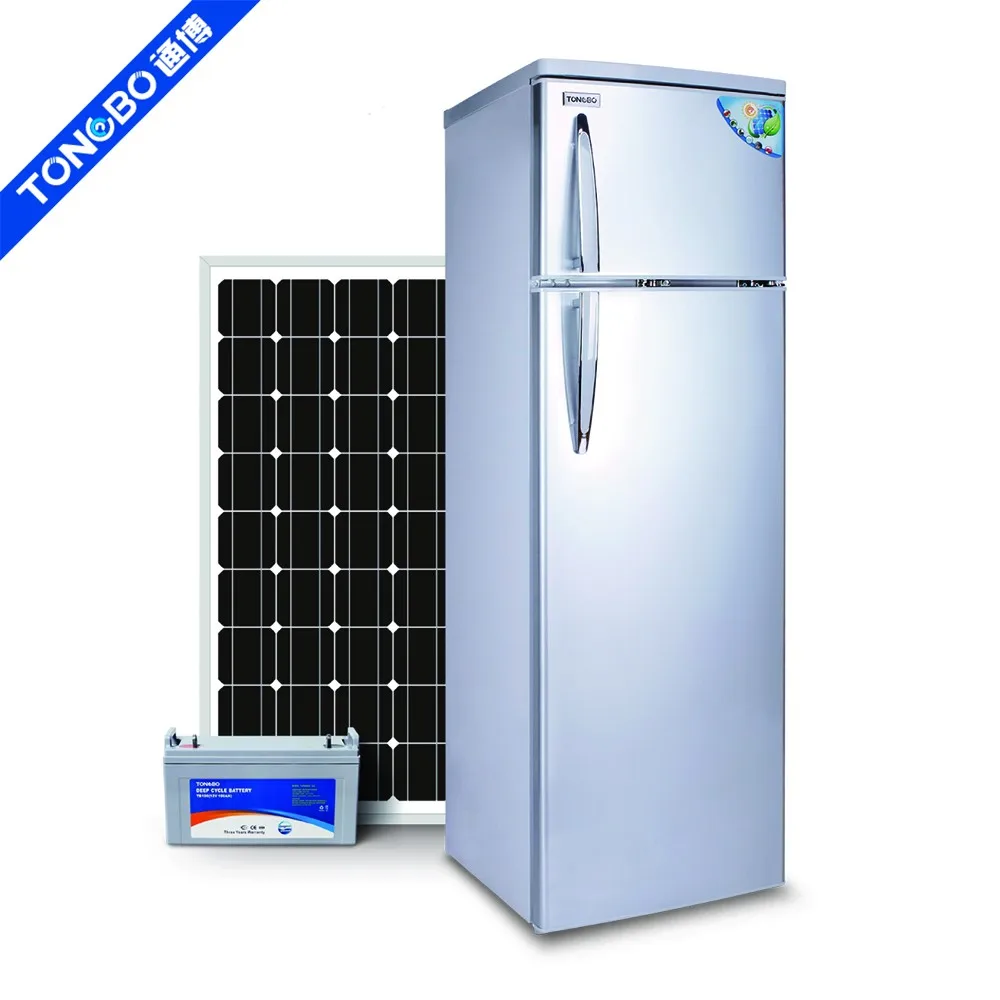 Top Quality 350l Solar Power Refrigerator Freezer In Dubai 12v Dc