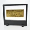 24K Gold plated 20 dollar Paper money Banknote gift With display case