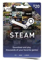 Resultado de imagen para steam gift card