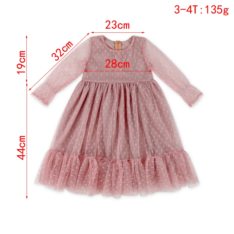 Little Girl Chiffon Dress Invisible Clothes Wholesale Children Boutique