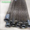 silicone surfaced coated 24 rods filter cage suit for fiberglass filter bag