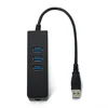3 Port USB 3.0 To Network Adapter Support 1000 Mbps Ethernet Lan