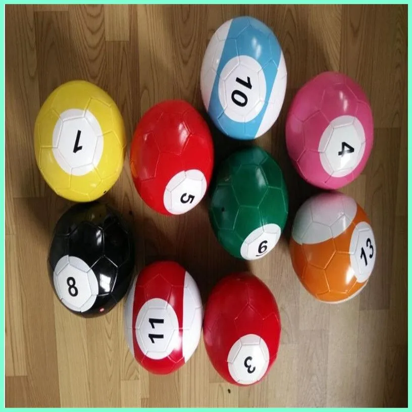pool soccer balls