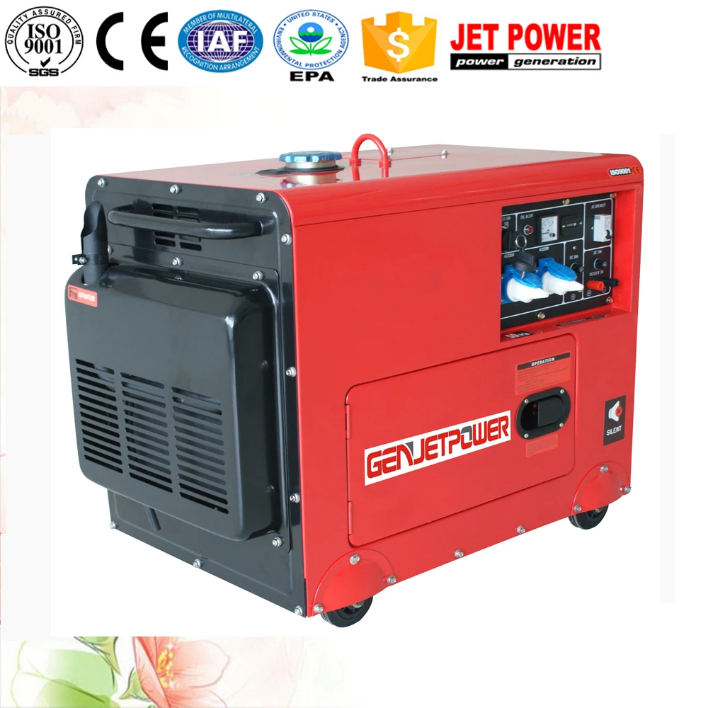 Electric Generator 230 V / 5kw Diesel 5kva 5000w Silent Diesel