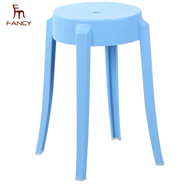 Wholesale Outdoor Garden Simple Plastic Chair Without Backrest Buy
