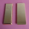 Custom Make Your Logo Metal Gold Bar Shape Paperweight