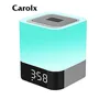 Wireless portable speaker bedside night lamp usb charging touch control bluetooth speaker with light