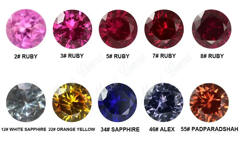 Wholesale Ruby Gemstone Lab Created Ruby Round Bangkok Ruby Price - Buy ...