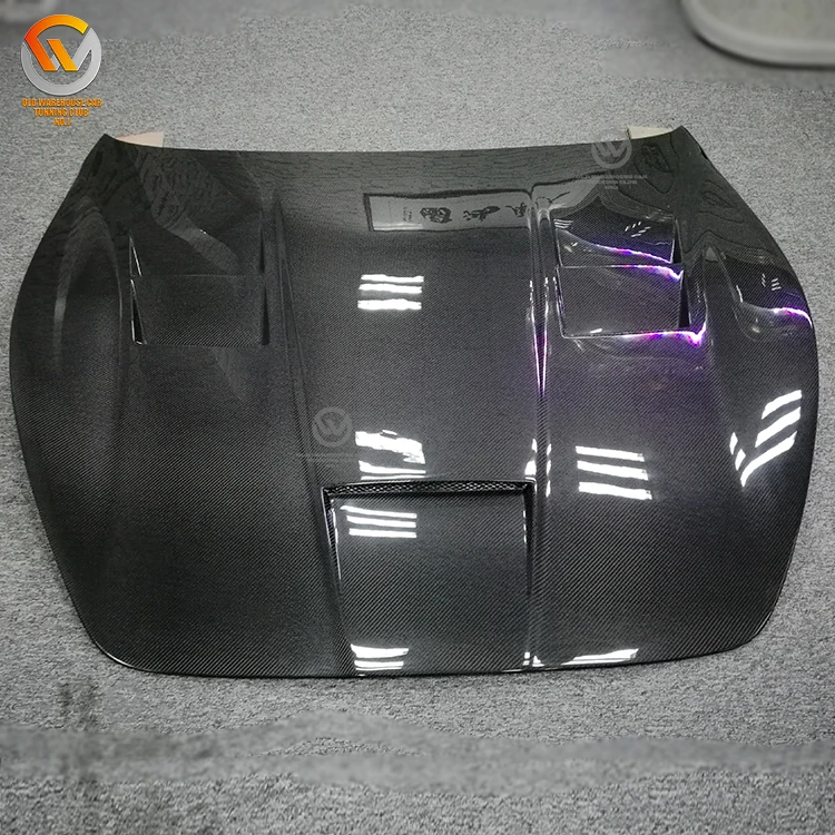 Dmc Style Carbon Fiber Engine Hood Cover Auto Machine Cap