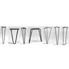 Cheap Metal Folding Adjustable Steel Table Hairpin Legs Wholesale