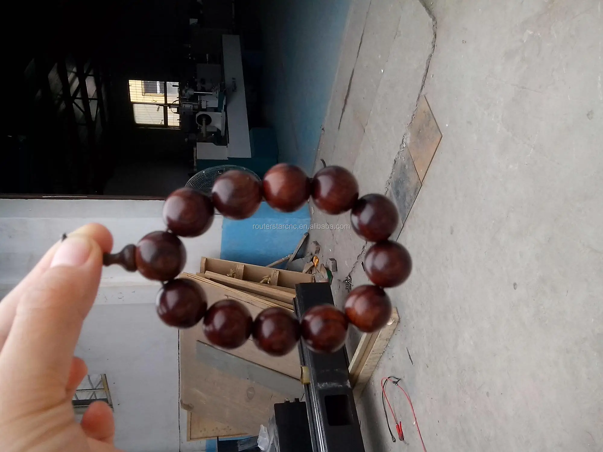 automatic wood beads making machine