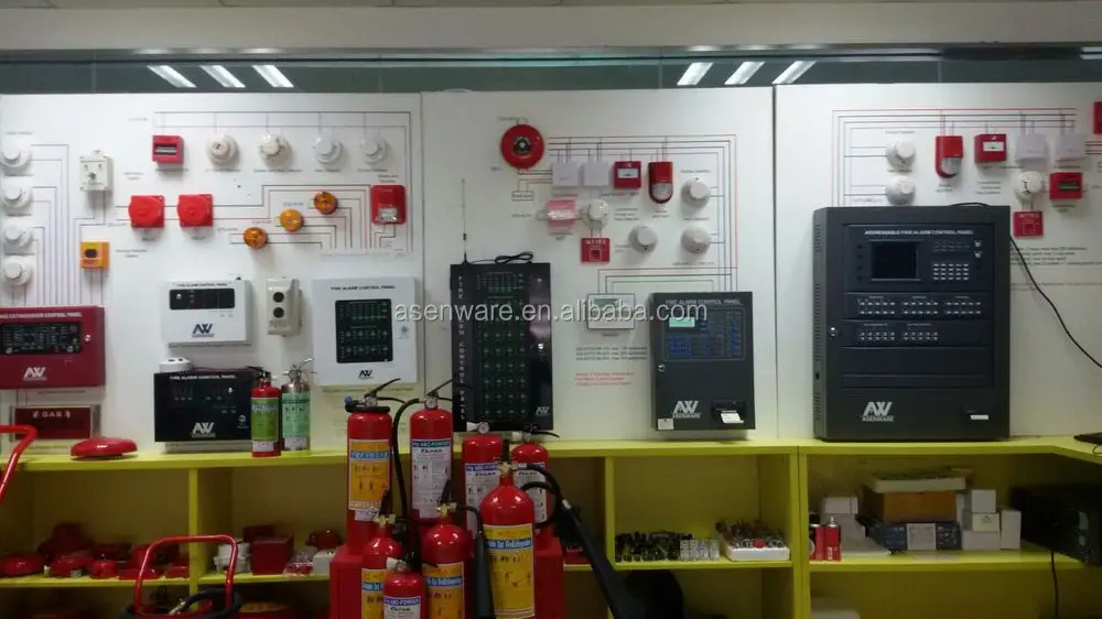 Addressable fire alarm manual alarm button