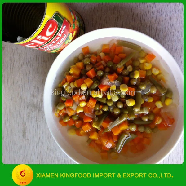 Wholesale Canned Mixed Vegetables Brand Vegetable In Tin 425g Buy