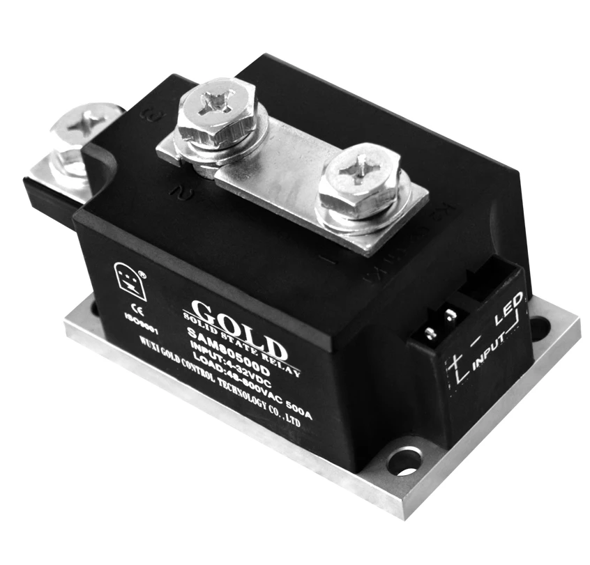 Big Current 600a Single Phase Ssr,Solid State Relay With ...