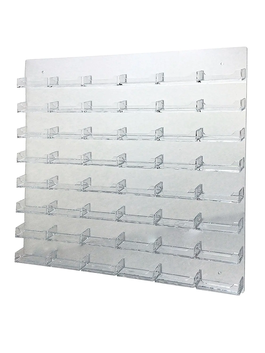 48 Clear Acrylic Business Card Holder Display Stand USA