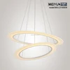Italy style design three circle modern acrylic led pendant light