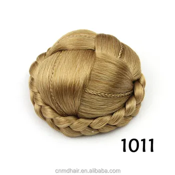 Fake Hair Bun Wig Hair Chignons Roller Hairpiece Clip Buns Buy