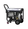 5kw open frame type portable diesel generator with Omni-directional wheels