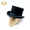 Chinese High End Beautiful Lady's Top Hat 100% Wool Felt