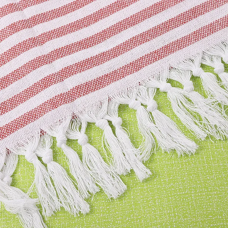 Turkish Fouta Hamam Peshtemal Pool Spa Natural Cotton Bath Towel Mat With Tassel 100*180cm Buy