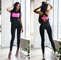 Hot sale Europe America Summer 2016 GYM Fitness Clothing Suit For Women Running Tight Jumpsuits Sports