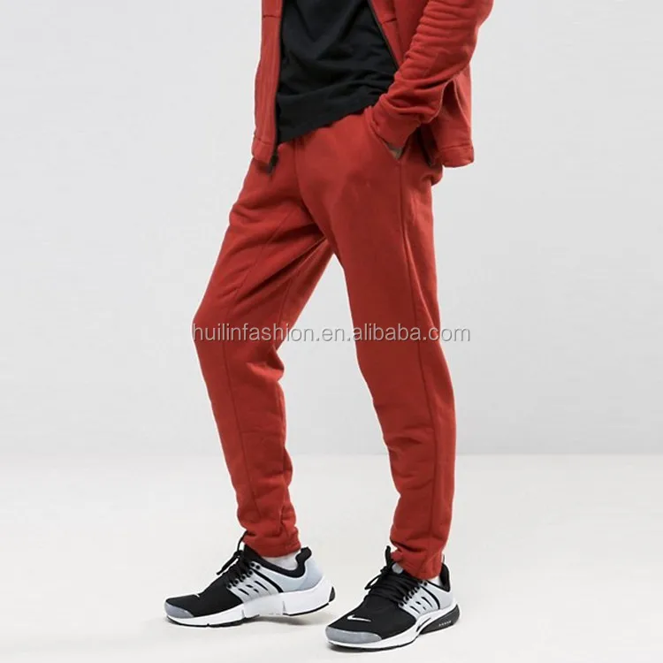 red tracksuit pants