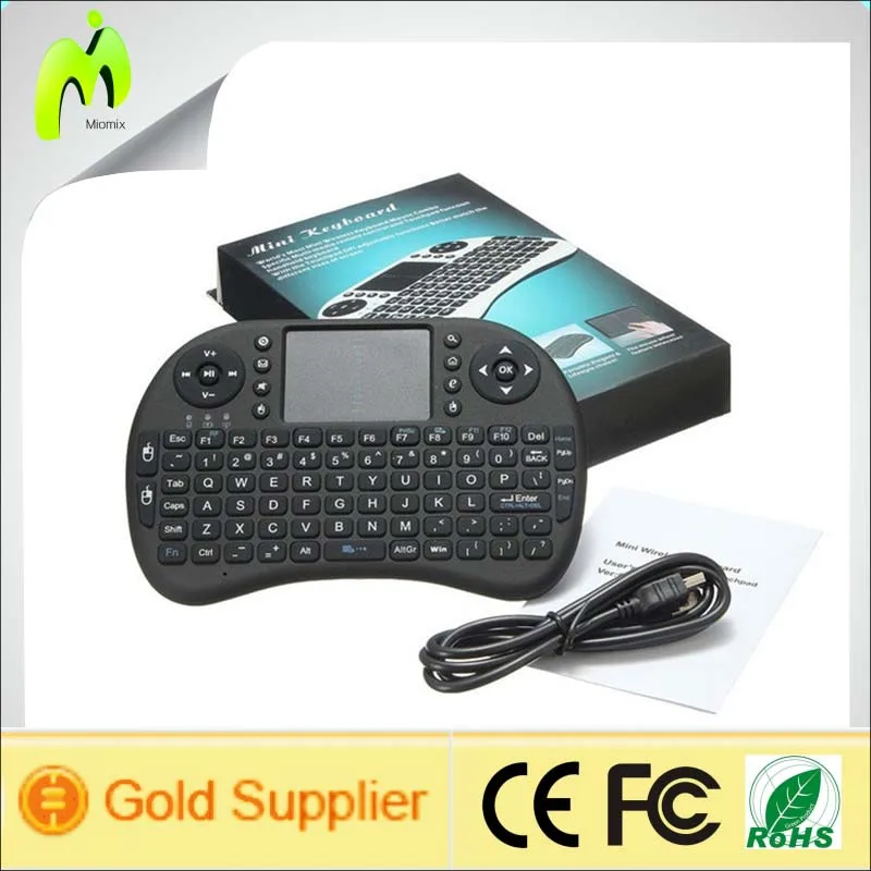 2016 Wholeslae 2.4GHz Mini Wireless keyboard for tv box