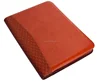 A4 size customized leather bound expandable file folder