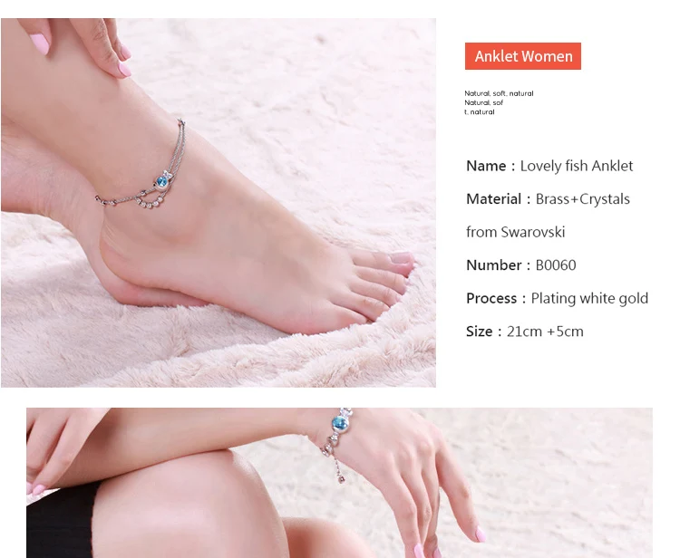 2019 Bell Anklet Feet OEM Fashion Design Women Trend Anklet Jewelry