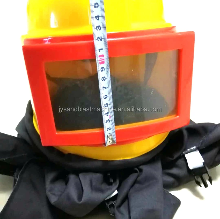 Safety Sand Blasting Helmet,Sandblast Hood With Cape Coat Buy Sand