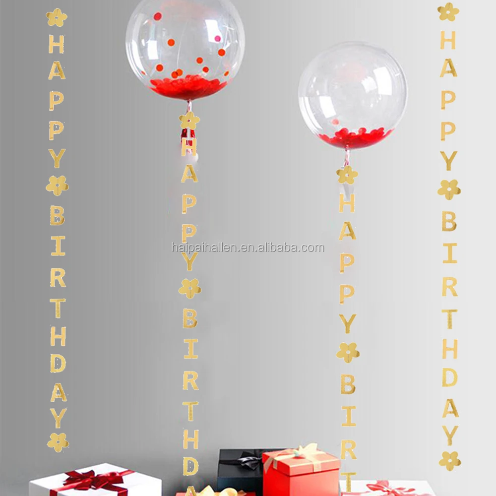 Decorations Pour Fete D Anniversaire Banderole Happy Birthday Plusieurs Options Colorees Avec Or Rose Argent Rouge Et Plus Fournitures De Fete Buy Banniere Joyeux Anniversaire Guirlandes De Fete Fournitures De Fete Product On Alibaba Com