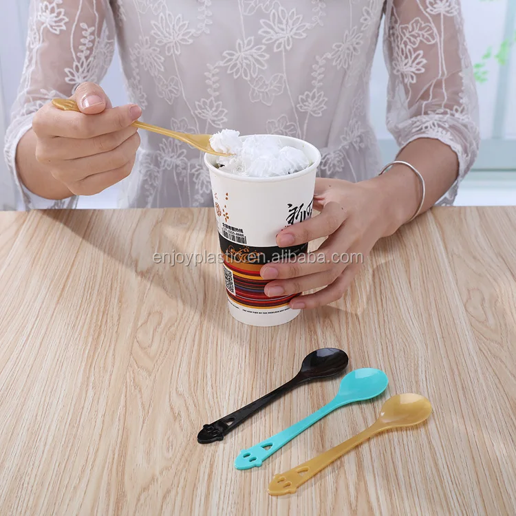Wholesale Ps Plastic Ice Cream Scoop,Milk Tea Spoon. - Buy 