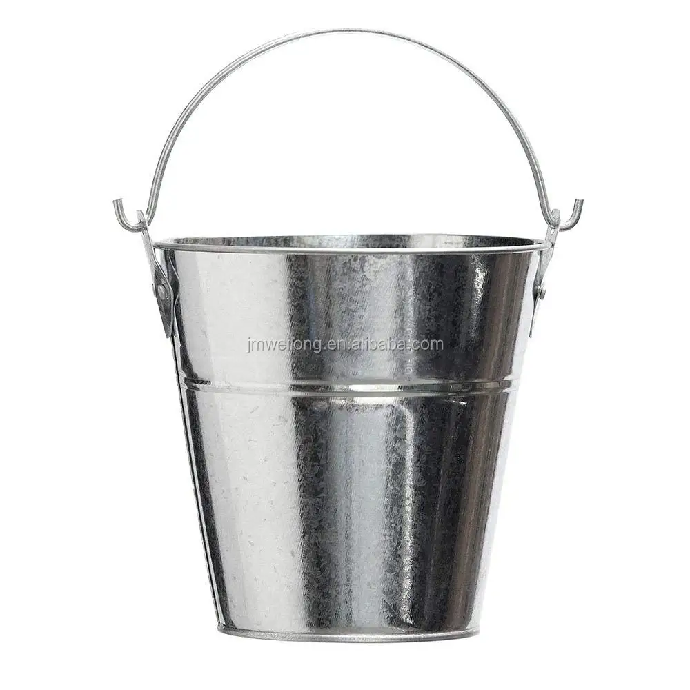 Household Round Galvanized Metal Water Buckets With All Sizes Buy Metal Bucket,Galvanized