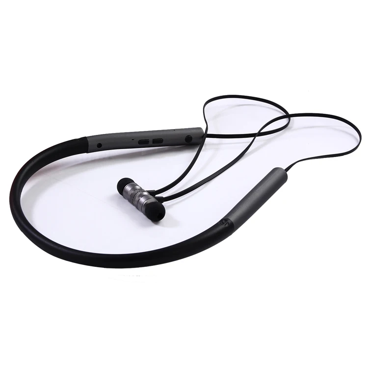 Factory wholesale neckband wireless headset Blue tooth sport headphone with magnetic in-ear earbuds - ANKUX.COM