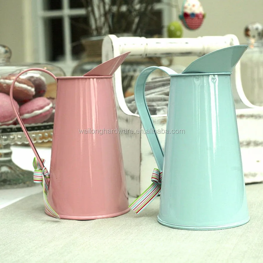 Home Ware Or Garden Metal Flower Water Jug Buy Antique Metal Water