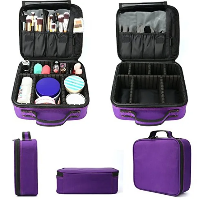 Iso Bsci Factory Eco Friendly Custom Mesh Leather Beauty Travel