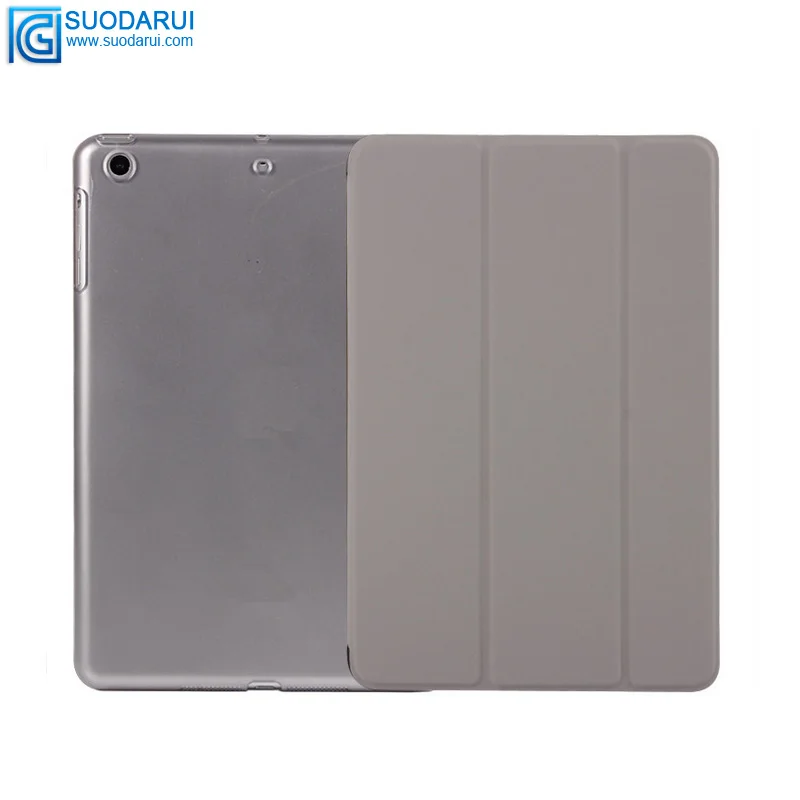 Tri-fold Smart sleep & wakeup Cover for apple ipad Pro 10.5 flip leather case with Back stand cover