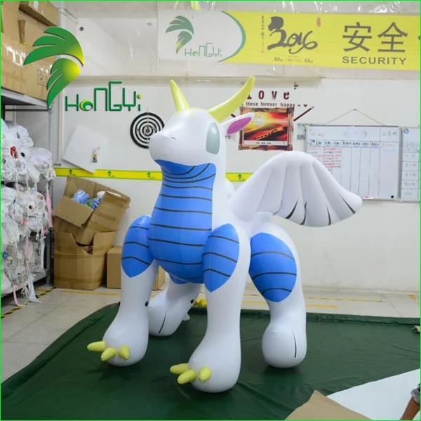 Hot Sale Pvc Inflatable Animal Toy Model,Inflatable Standing Dragon ...