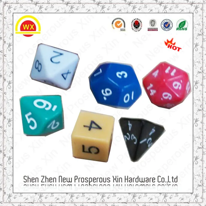 Manufacturers Custom Shaped Polyhedral Blank Dice Loaded Dice Buy