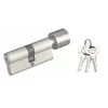 Prime-Line Lock Cylinder with Thumb Turn and 5 Pin Tumbler, Brass