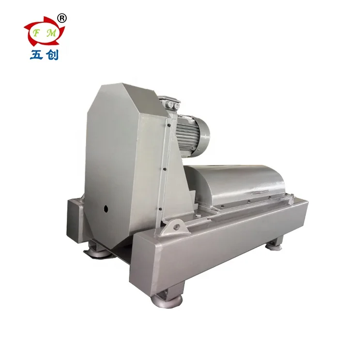 Small Fruit Juice Decanter Centrifuge , Horizontal Continuous Decanter ...