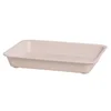 Plates sets dinnerware PP plastic plates rectangle shape tray