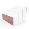 Factory Wholesale Price Handmade Transparent Acrylic Desktop Dividers File Holder Box Organizer
