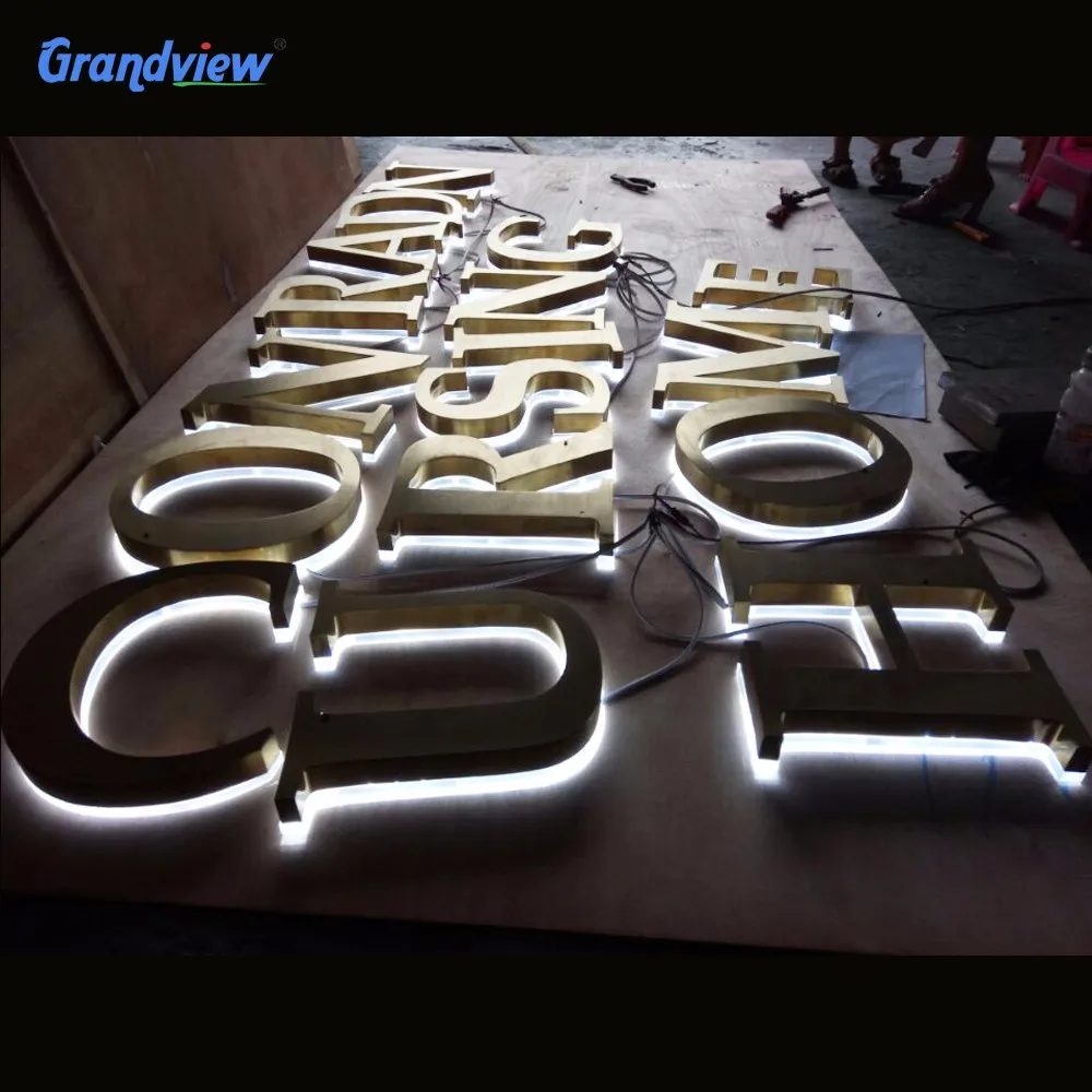 Factory Outlet Free Design Outdoor 3d Led Lighting Hotel Letters