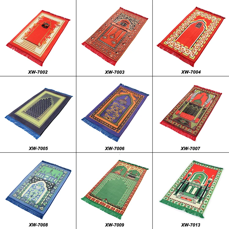 Kids Velvet Sejadah Arabic Custom Hand Tufted Muslim Prayer Rug Buy