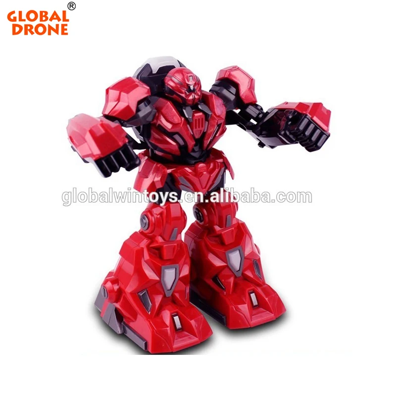 big red robot toy