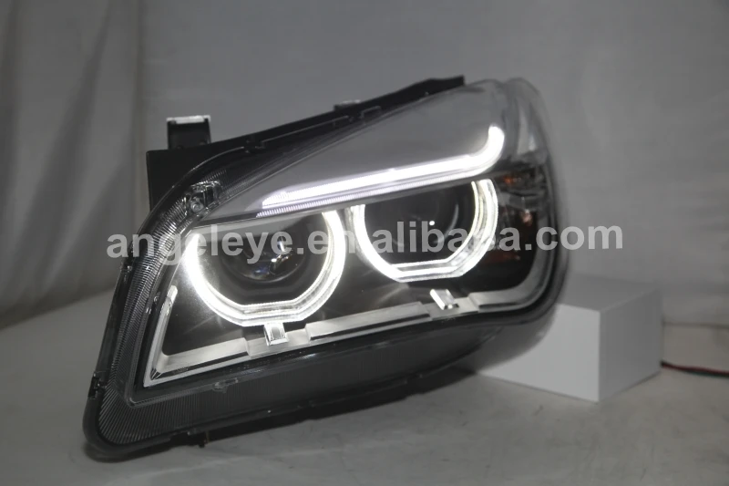 For BMW X1 E84 LED Strip Angel Eyes Head Light 2009-2014 year LF