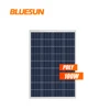 Boat 100W poly solar panel charging 12V battery for home use
