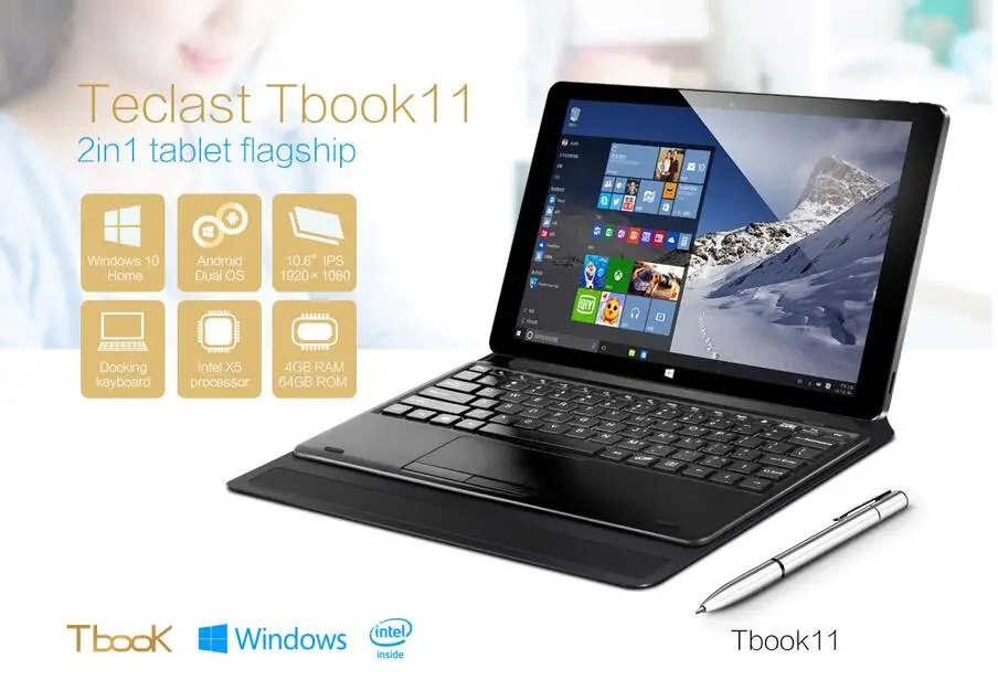 Teclast tbook 11 планшет переустановка windows